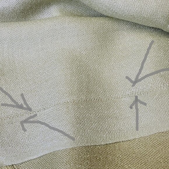 NEW Olive Green Graduating Color Scarf Viscose Shawl - Picture 7 of 7